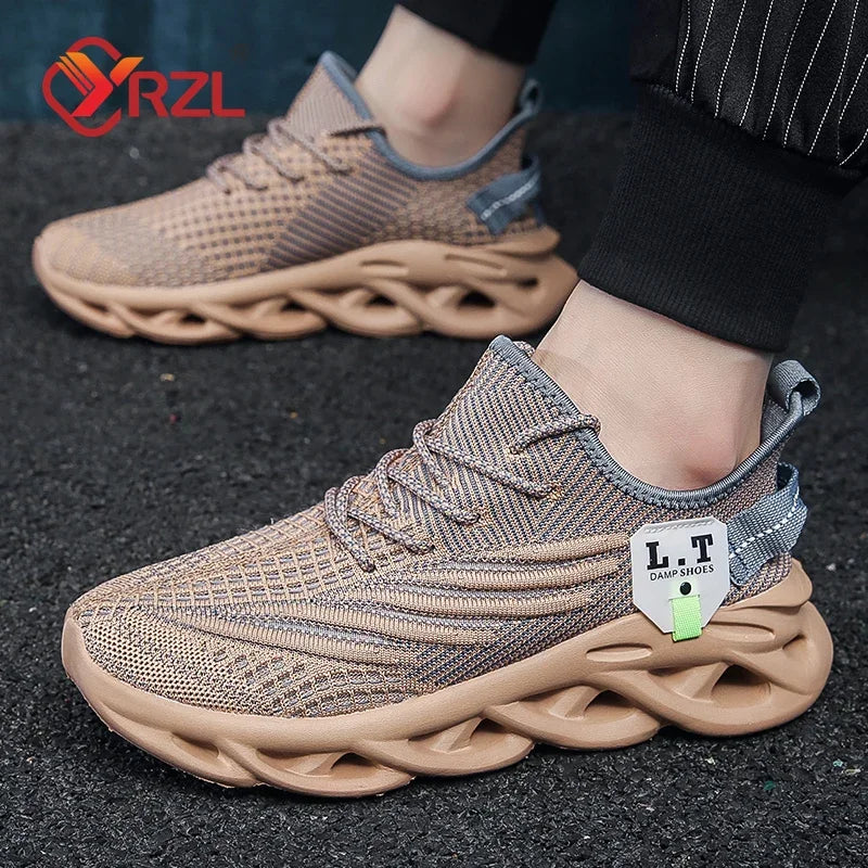 YRZL Breathable Running Sneakers – Lightweight Shock-Absorption