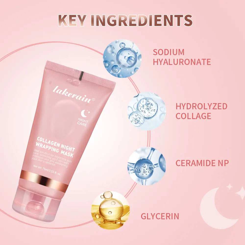 Hydrolyzed Collagen Face Mask – Firming & Moisturizing Care