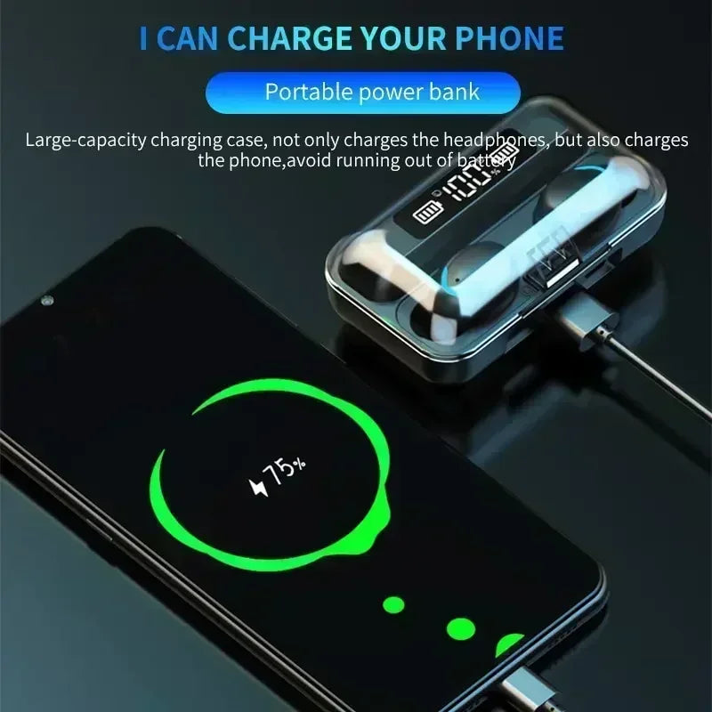 Toocki Bluetooth Earbuds – Noise Isolating, Touch & Mic
