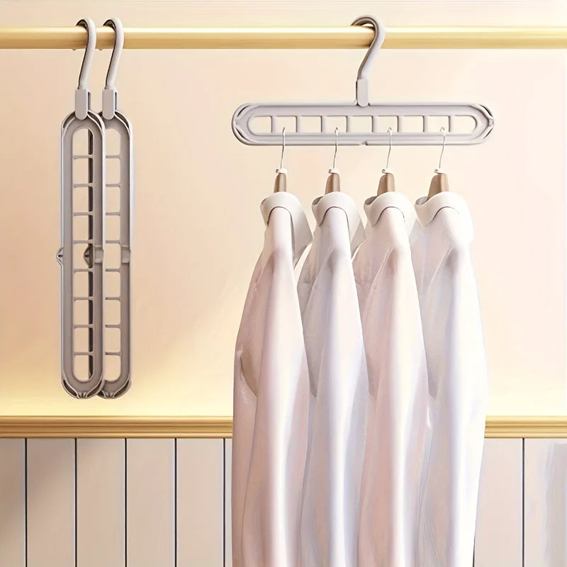 Heavy Duty Space-Saving Foldable Hangers Set