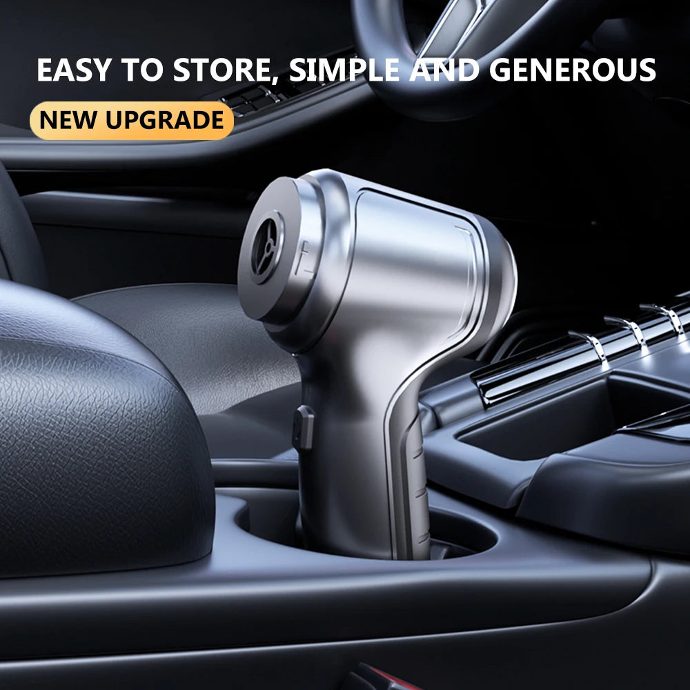 Strong Suction Car Vacuum – Wireless Auto Cleaning Machine