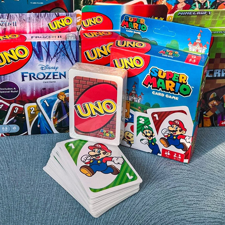 ONE FLIP! Card Game – UNO, Pikachu & Naruto Edition