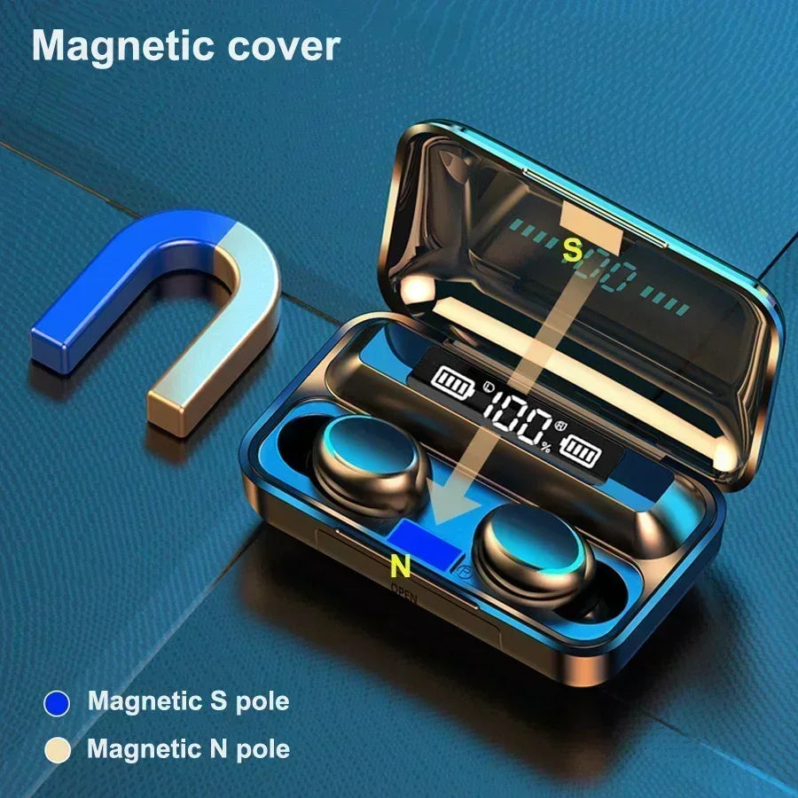 Toocki Bluetooth Earbuds – Noise Isolating, Touch & Mic