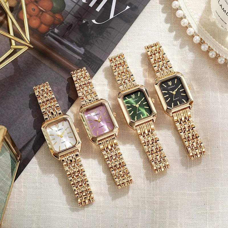 Elegant Quartz Wristwatch for Women – Simple Fashion Gift 2025