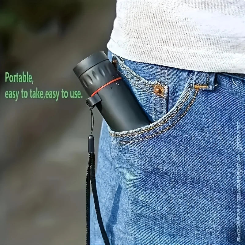 2025 HD 2000X25 Monocular Telescope – Compact & Portable