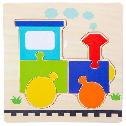 Baby Woodel Shapes Learning Toyn 3D Puzzle – Tangram Anima