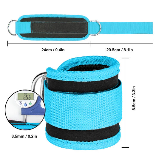 Gym Ankle Cuffs – Strength Training & Safety Brace