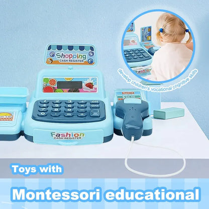 Electronic Shopping Cash Register Toy for Children