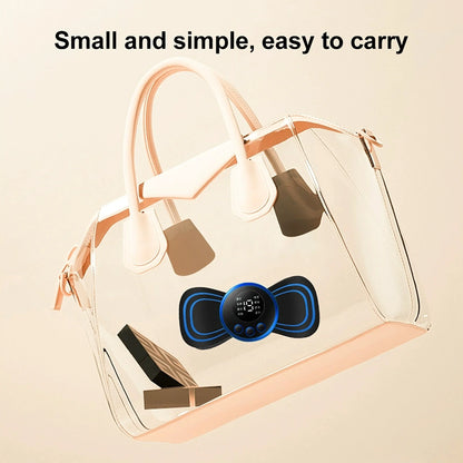 Mini Electric Neck Massager – 8 Modes EMS Therapy