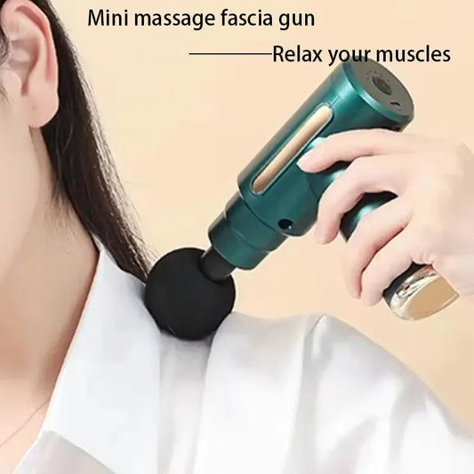 Mini USB Massage Gun – Muscle Relaxation & Vibration Therapy