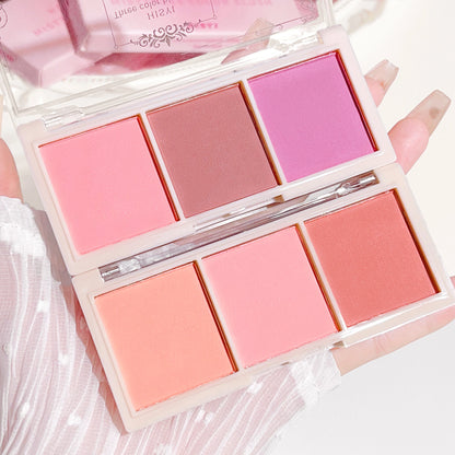 Triple Blush Palette – Soft, Fresh & Long-Lasting