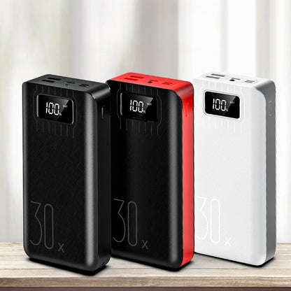 LED Fast Charger – 30000mAh External Battery Pack