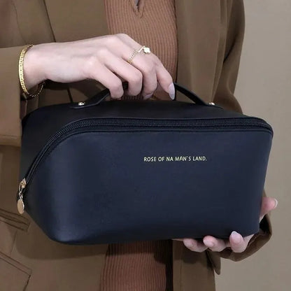 Luxury Makeup Organizer Bag – Travel Cosmetic Case with Zip