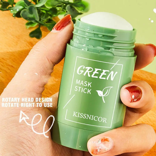 Green Tea Clay Stick Mask – Oil Control & Deep Clean