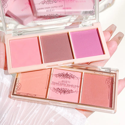 Triple Blush Palette – Soft, Fresh & Long-Lasting