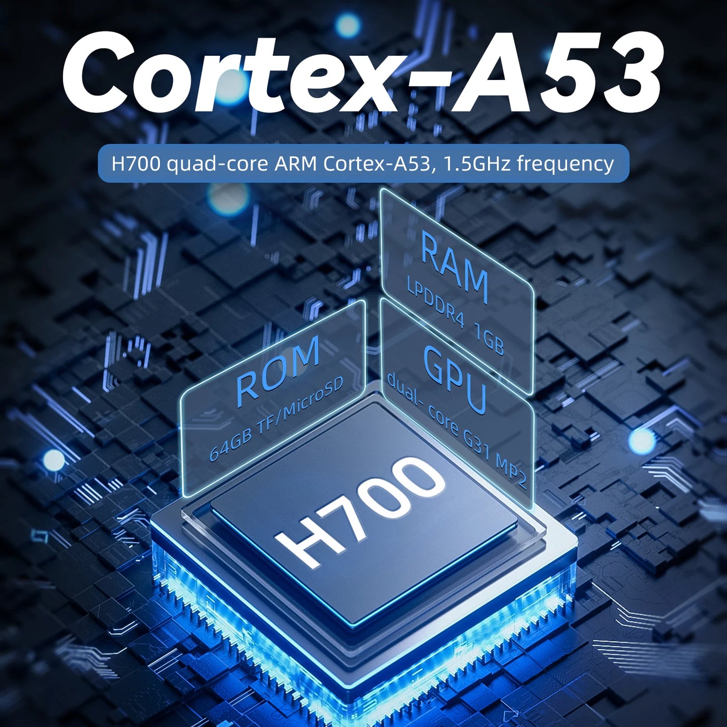 RG40XX H Game Console – 4" IPS Screen, RGB Light, 3200mAh