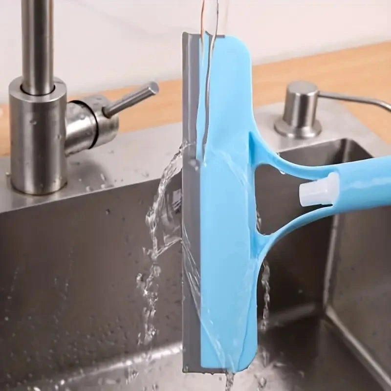 3-in-1 Glass Cleaner – Scraper with Watering Can