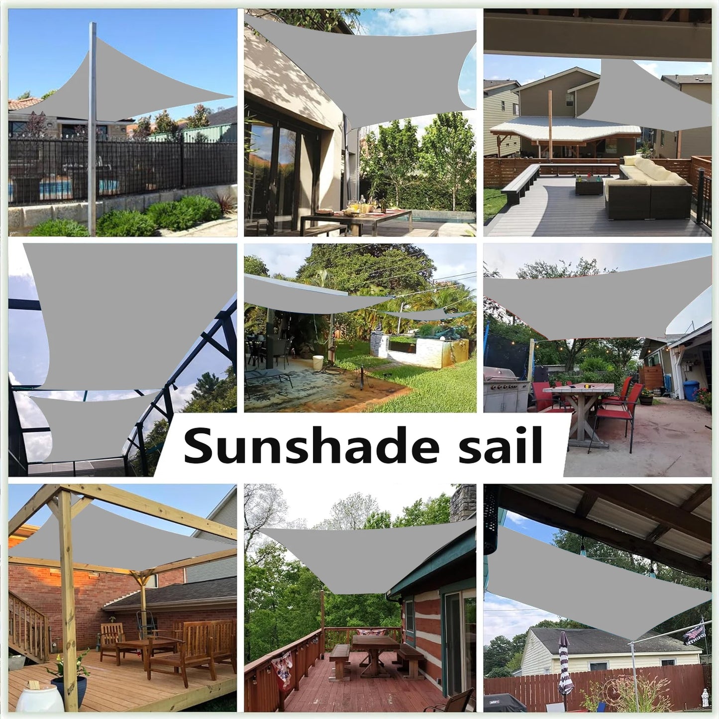 Large Camping Sunshade – Durable Cover for Garden & Terrace