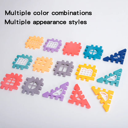 Large House Building Blocks for Kids – Simulation Window Design