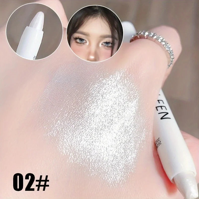 Glitter Eye Pencil – Dazzling White Highlight for Eyes & Face