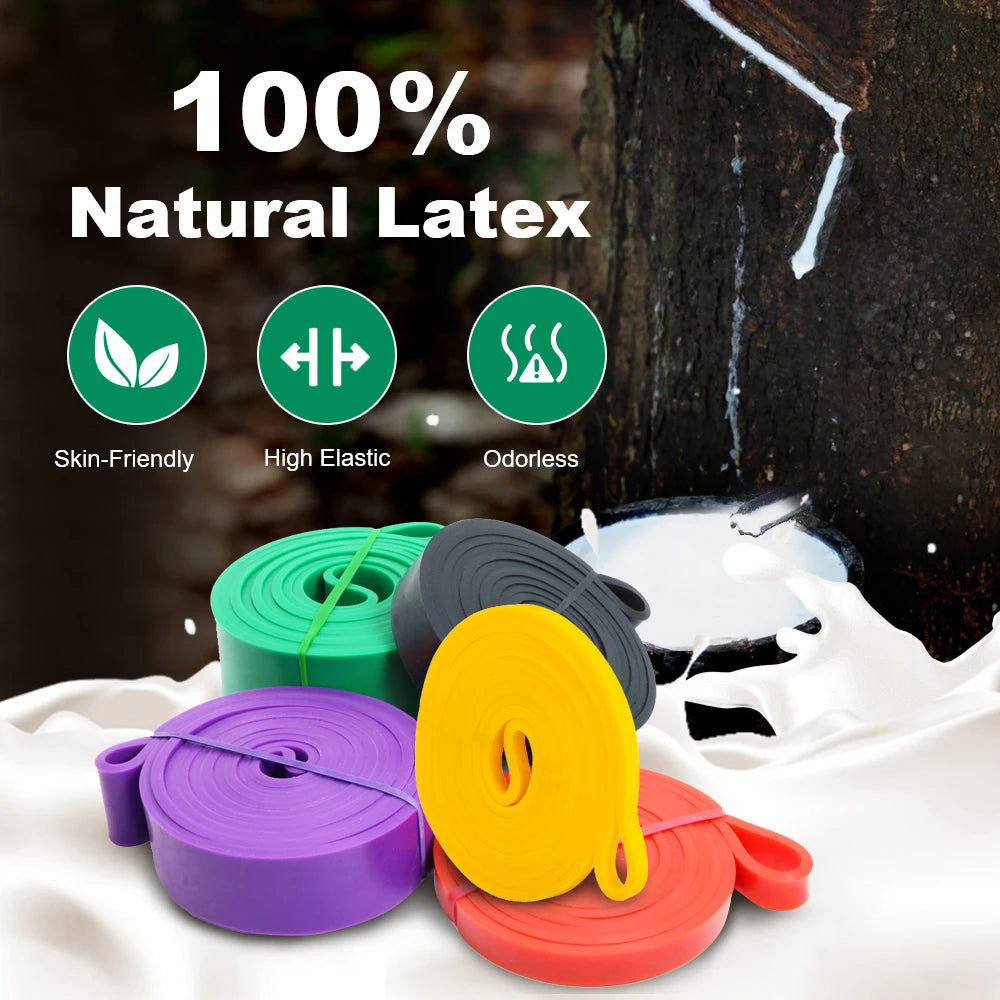 Rubber Fitness Bands – Perfect for Boxing, Yoga & Pilates