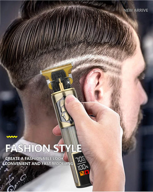 Barber-Grade T9 Clipper – Style, Strength & Detail