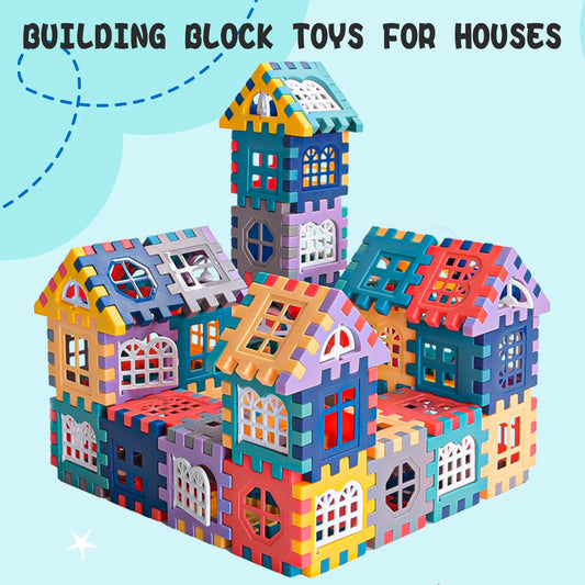 Large House Building Blocks for Kids – Simulation Window Design