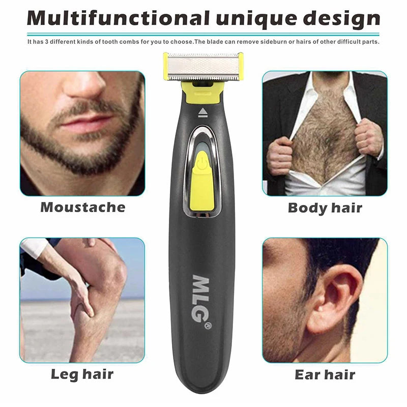 MLG Electric Shaver – Portable Full Body Trimmer with USB