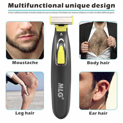 MLG Electric Shaver – Portable Full Body Trimmer with USB