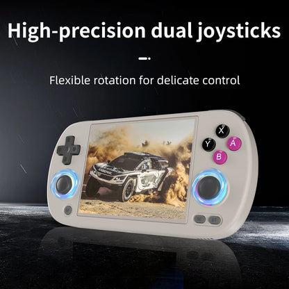 RG40XX H Game Console – 4" IPS Screen, RGB Light, 3200mAh