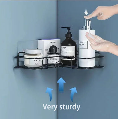 Space-Saving Floating Shelf – Bathroom & Shower Storage
