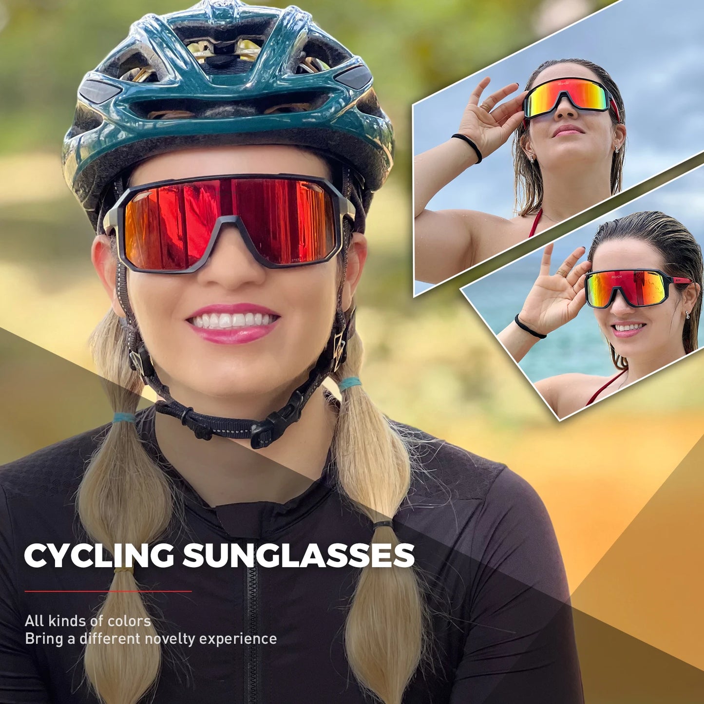 Bike Riding Glasses – Outdoor Sports UV Goggles by SCVCN