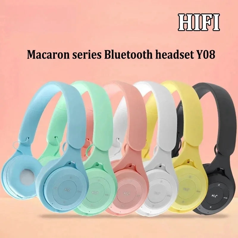 Y08 Gaming Earphones – Macaron Style