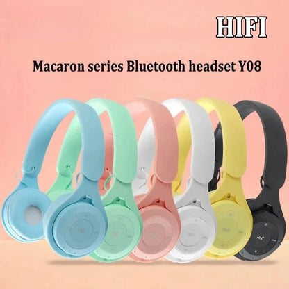 Y08 Gaming Earphones – Macaron Style