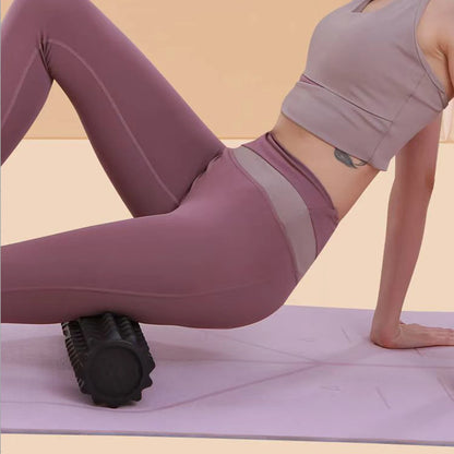 Solid Foam Yoga Roller – 45×13cm for Stretching & Recovery