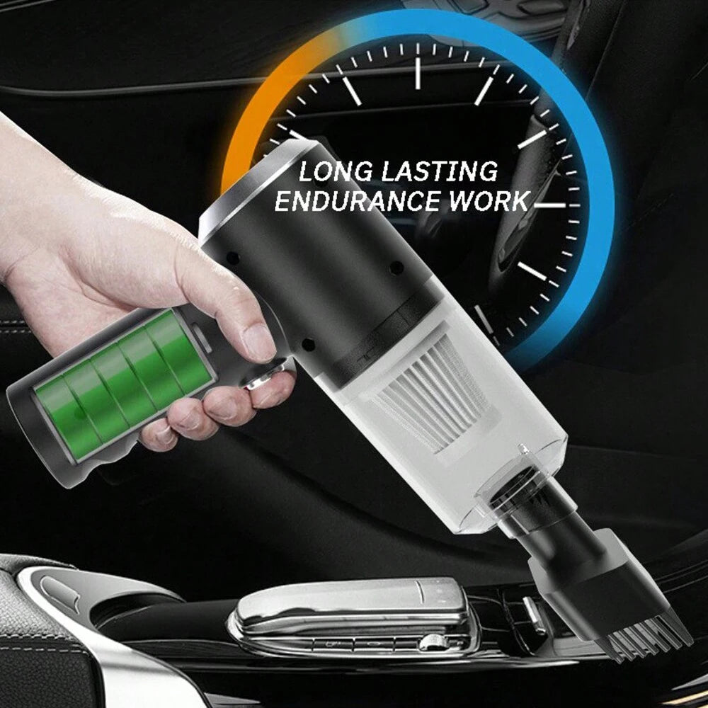 USB Car & Home Vacuum – Compact & Cordless