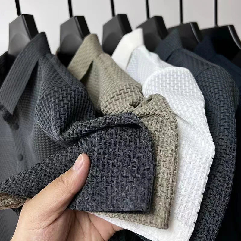 Short Sleeve Business Casual Polo Shirt
