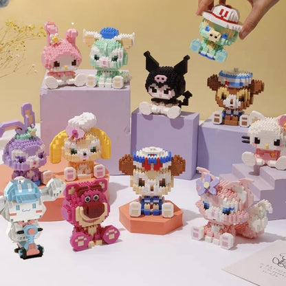 108-Piece Disney Block Set – Kids’ Cartoon Figure Gift