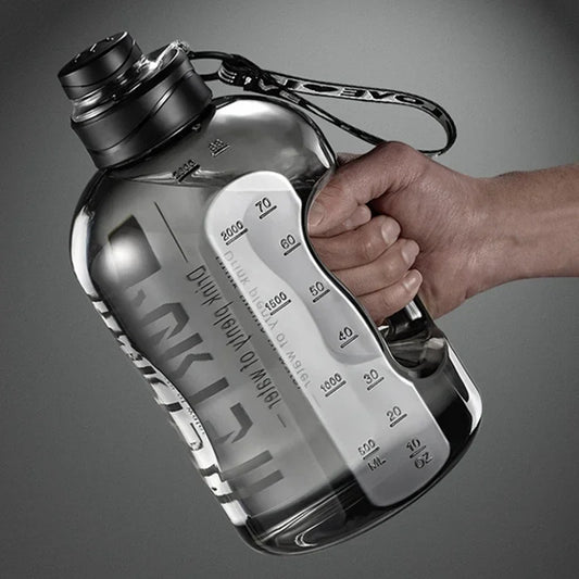 1.7L/2.7L Sports Water Bottle – Large Capacity & Portable