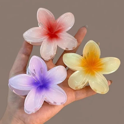 2/4PCS Boho Flower Hair Clips – Vacation Style Barrettes