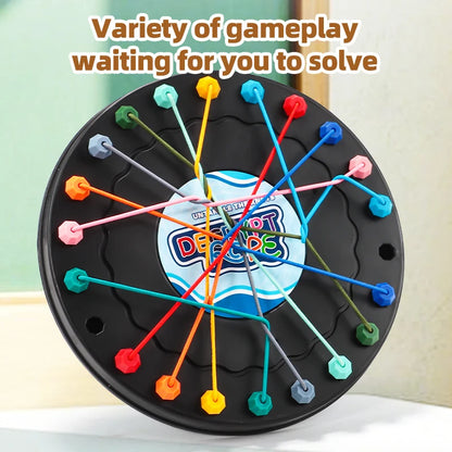 Children’s Rope Puzzle – Logic Training & Brain Game