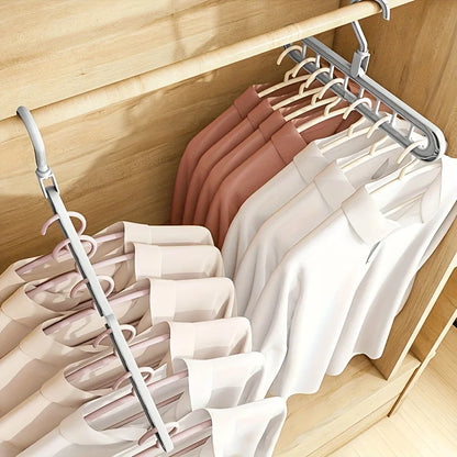 Heavy Duty Space-Saving Foldable Hangers Set
