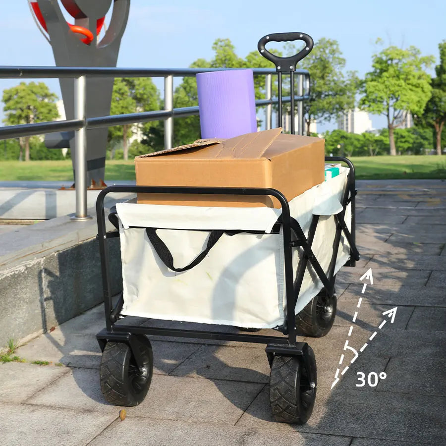 Heavy-Duty Folding Wagon – Beach, Garden & Camping Ready