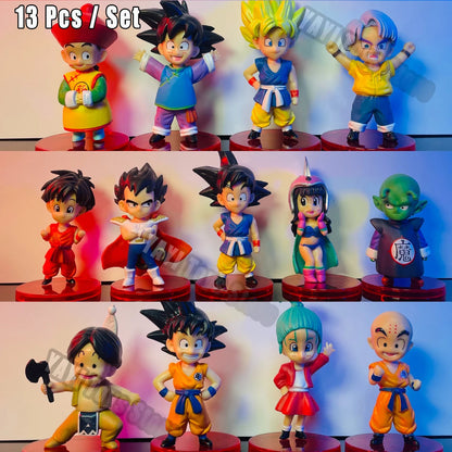Dragon Ball Z Action Figure Set – Goku, Vegeta & More