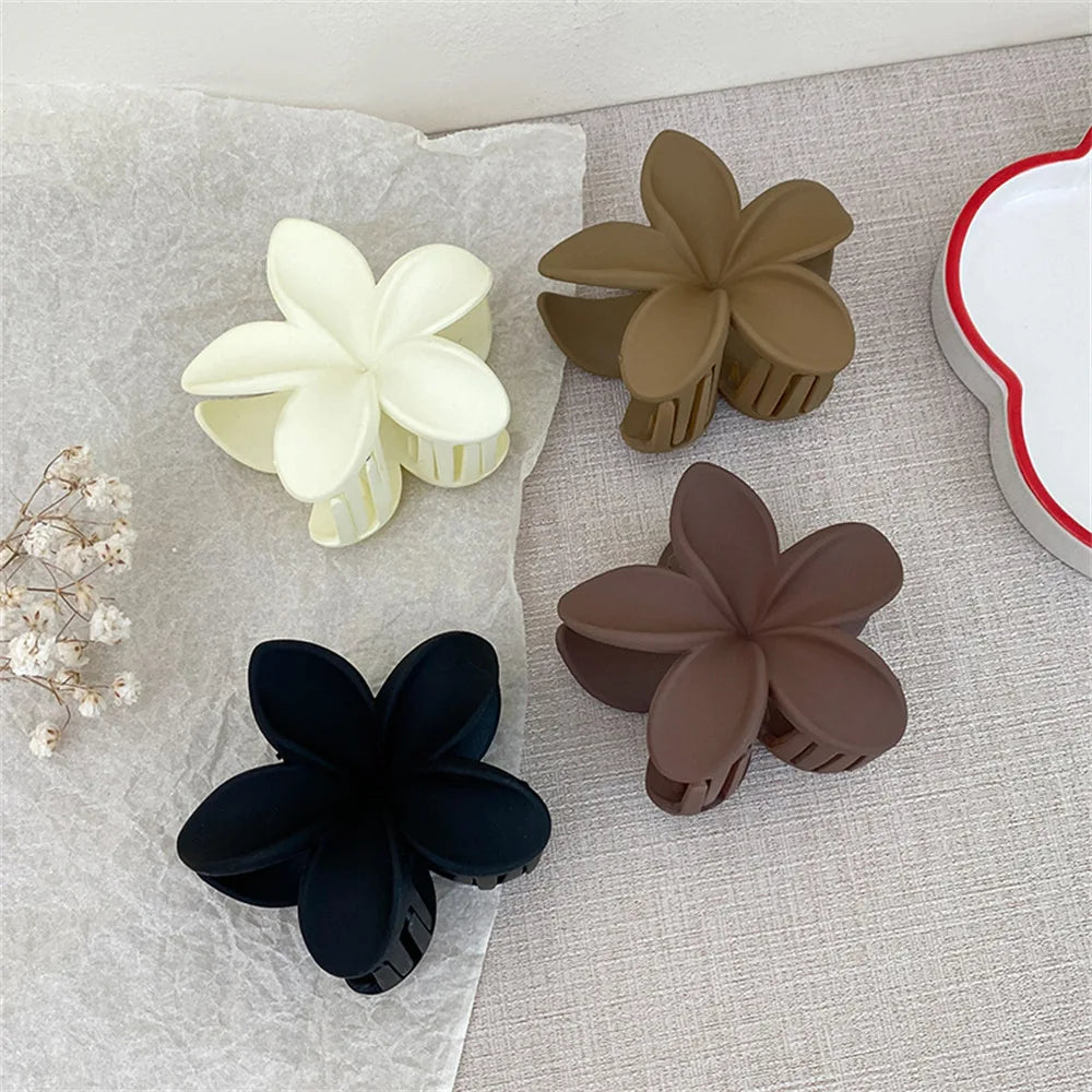 2/4PCS Boho Flower Hair Clips – Vacation Style Barrettes