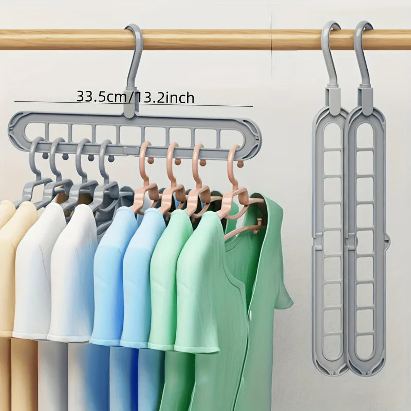 Heavy Duty Space-Saving Foldable Hangers Set