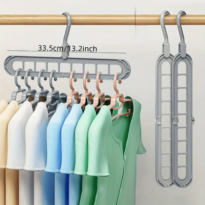 Heavy Duty Space-Saving Foldable Hangers Set