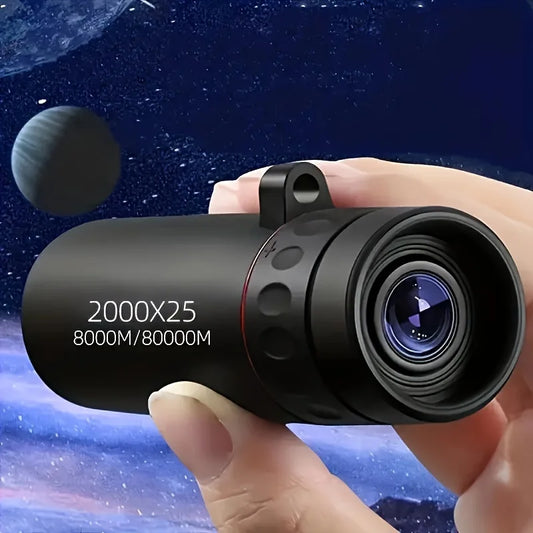 2025 HD 2000X25 Monocular Telescope – Compact & Portable