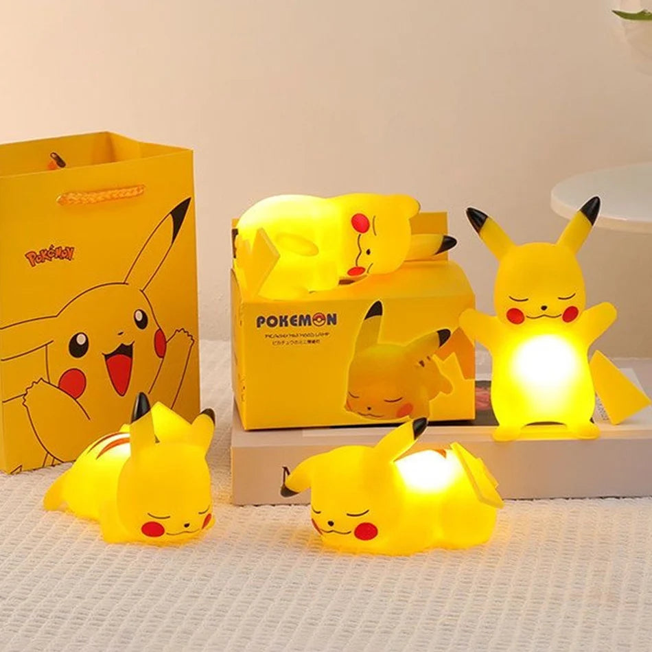 Pokemon Pikachu Night Light – Cute Kids Bedside Lamp