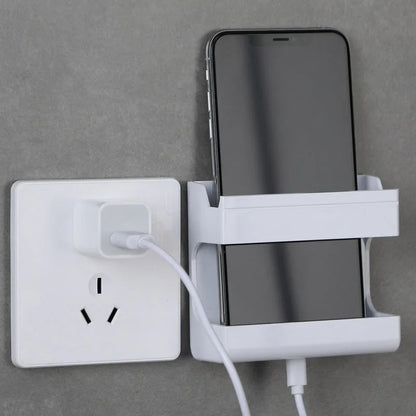 Wall Remote & Phone Holder – No Drilling
